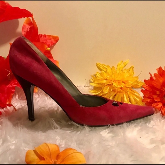 BCBG Shoes - BCBG Suede Heels